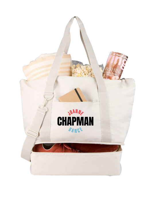 Joanne Chapman Beige Weekender Bag