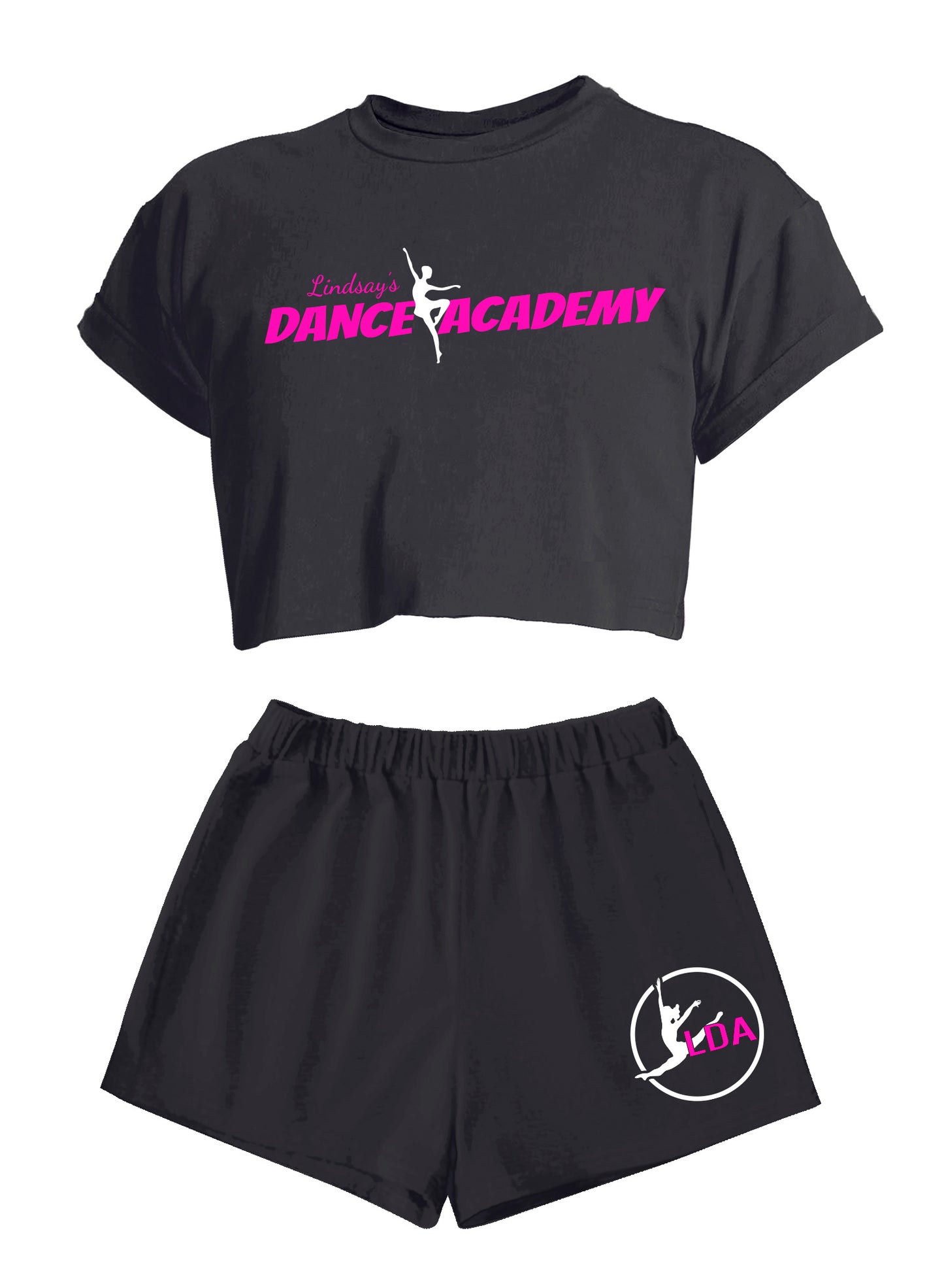 LDA Black Lounge Set