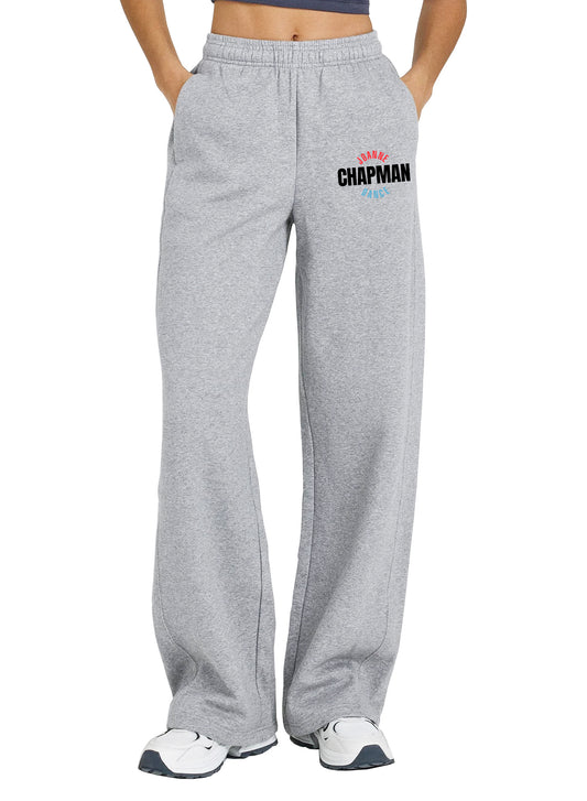 Joanne Chapman Grey Open Bottom Joggers