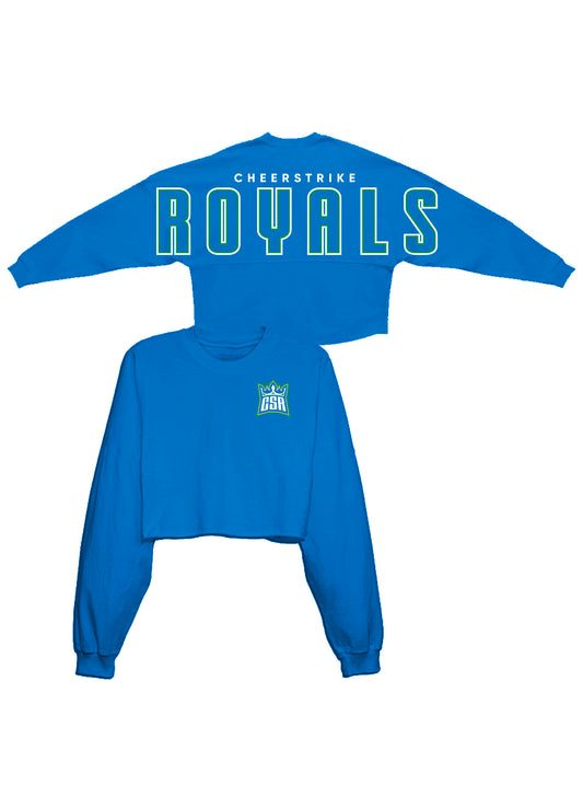 CSR Oversized Blue Spirit Jersey - CROPPED