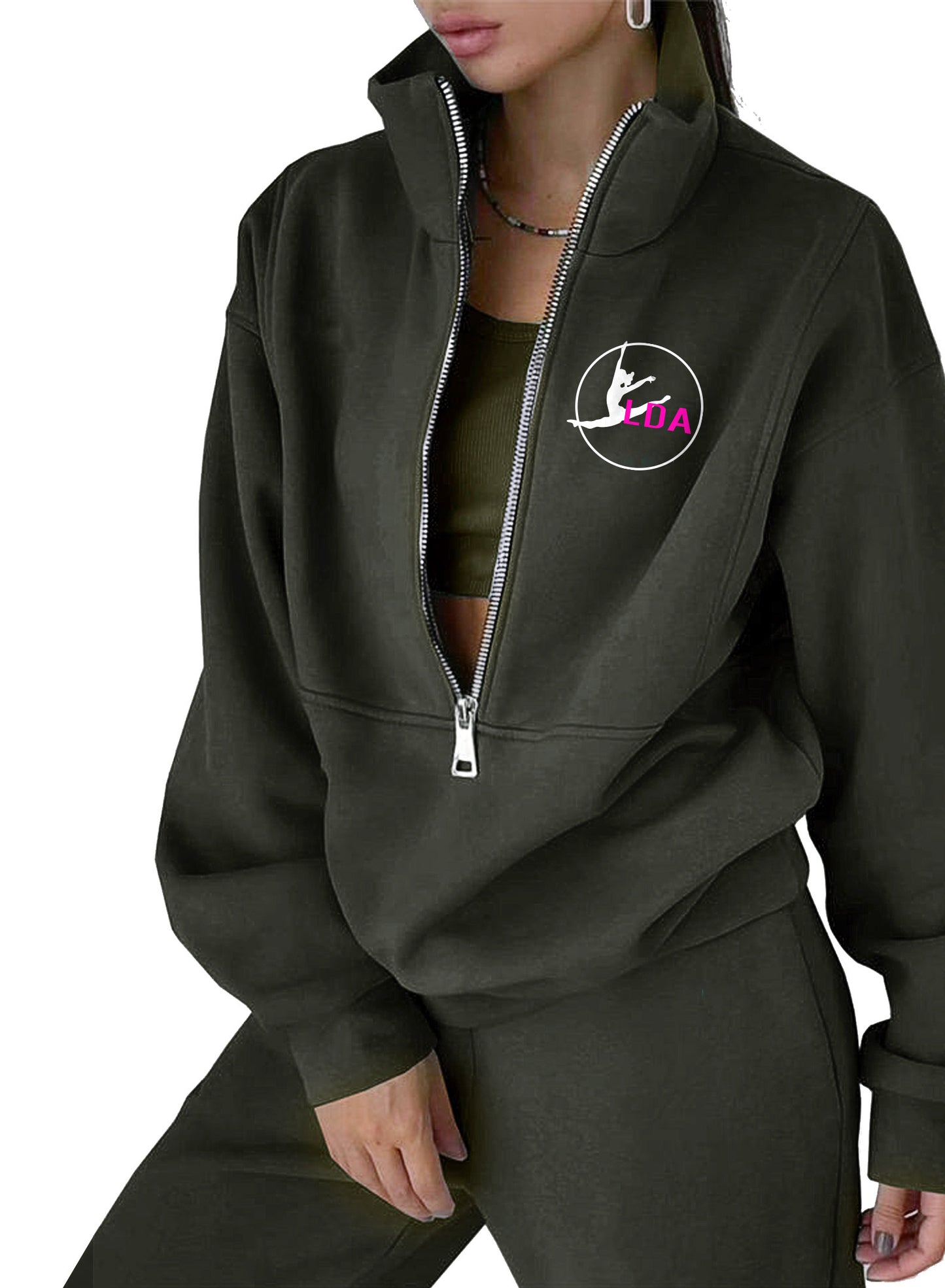 LDA 1/2 Zip Crew