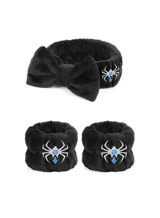 Black Widow Headband & Wristbands