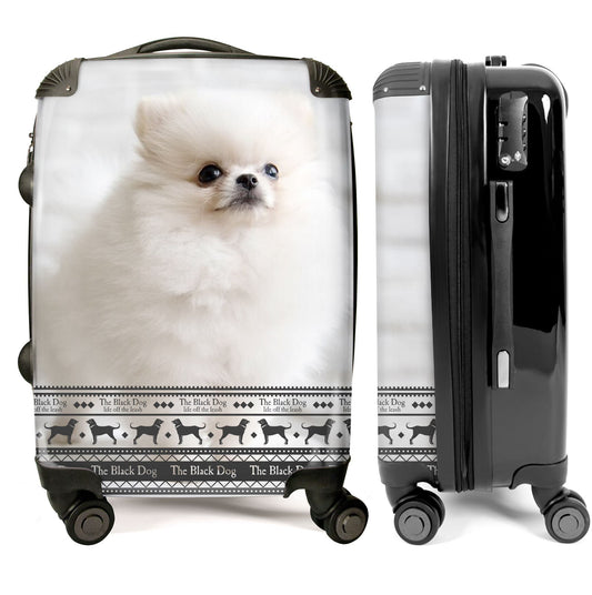 The Black Dog Banner - Custom Dog Photo Luggage