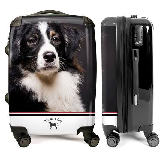The Black Dog Banner - Custom Dog Photo Luggage