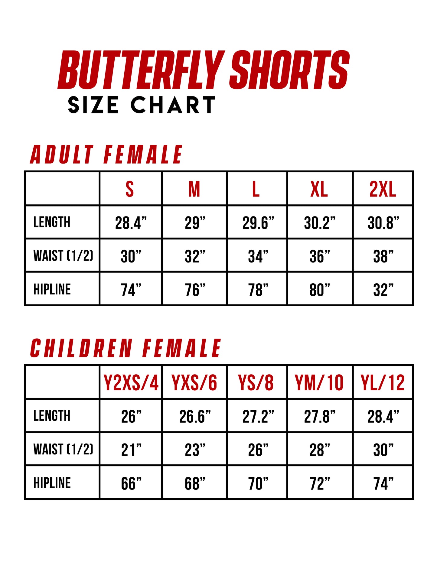 NCA Butterfly Shorts