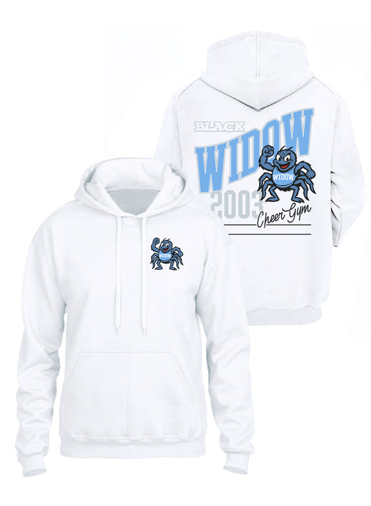 Black Widow White Hoodie