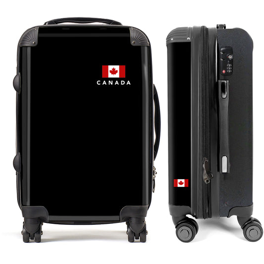 Canada Flag Luggage