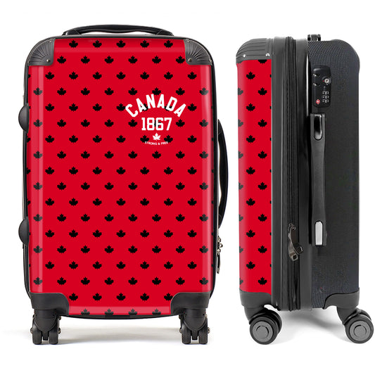 Canada Red Luggage