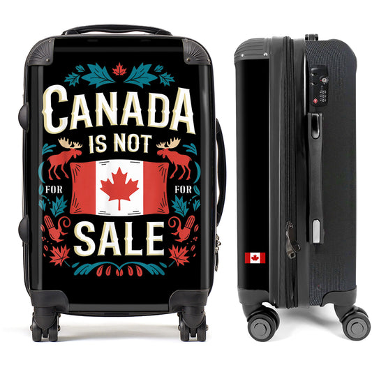 Canada Is Not For Sale Luggage