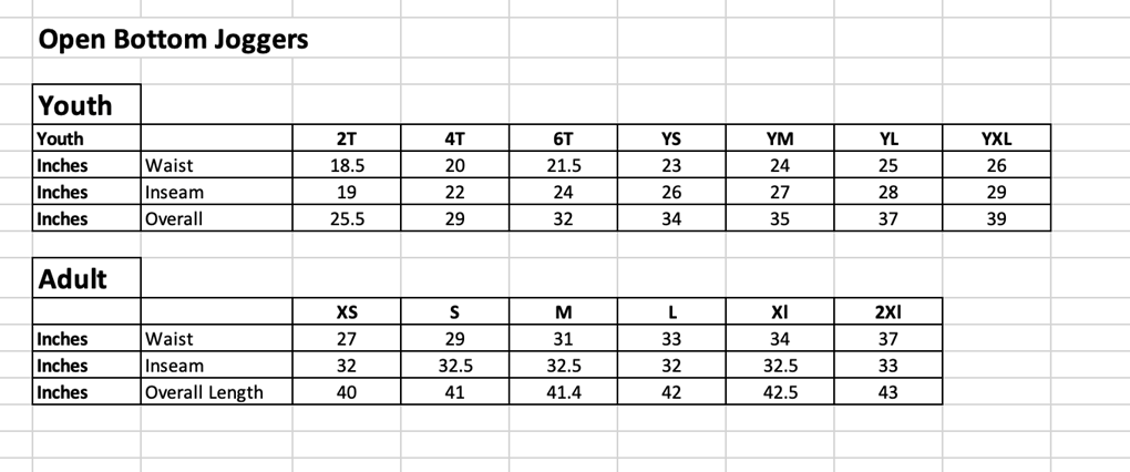 NCA Black Crop Tank and Open Bottom Jogger Set