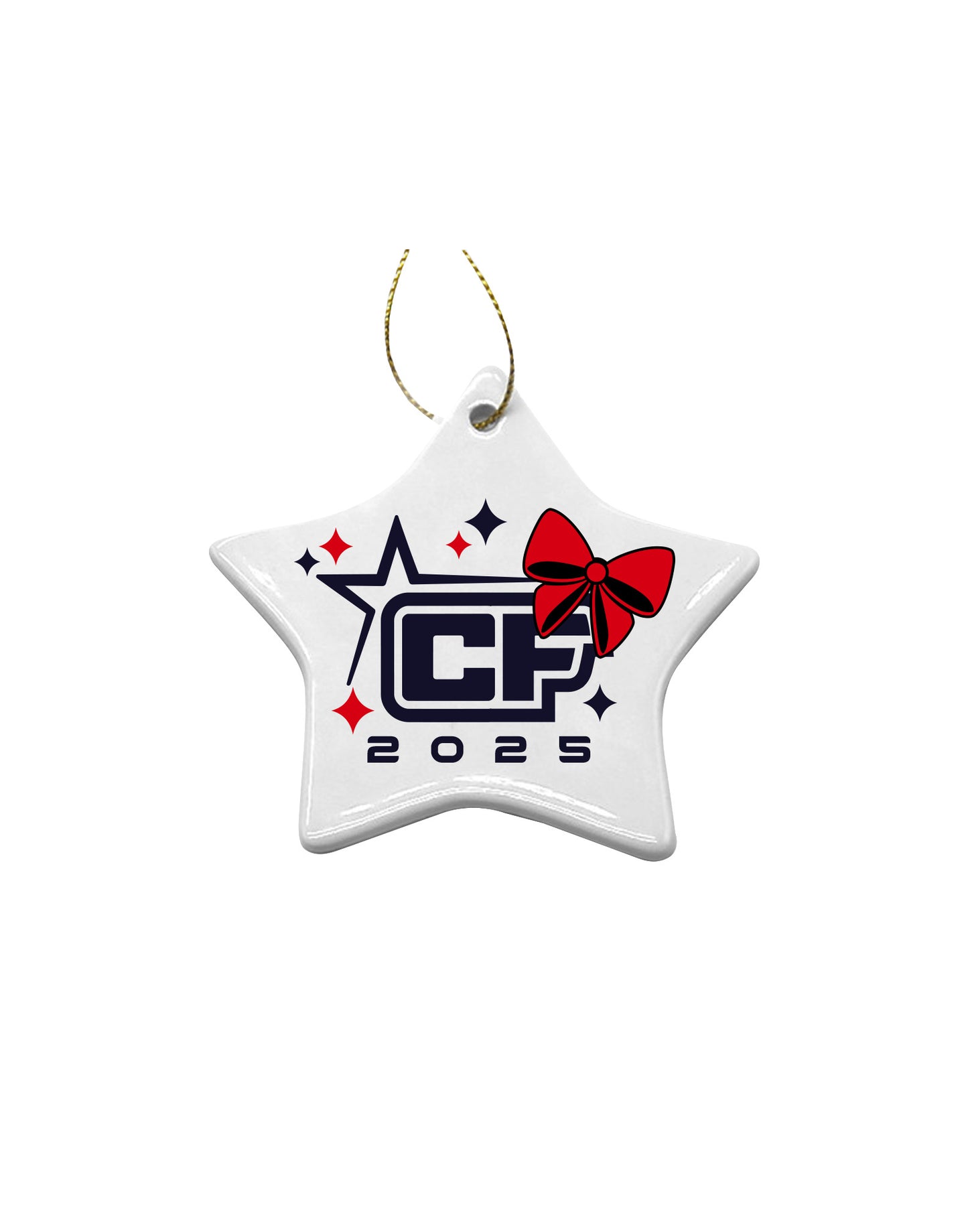 CheerForce Star Ornament