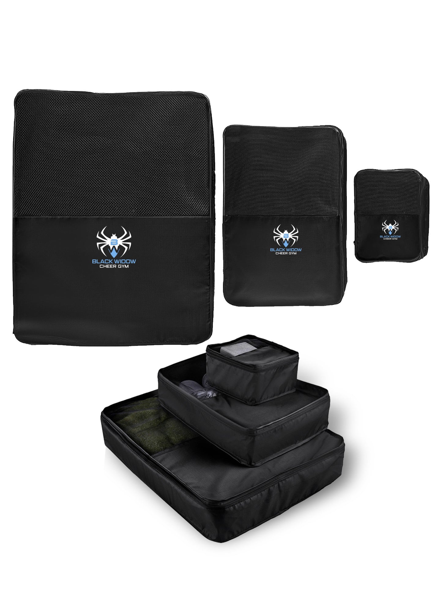 Black Widow Packing Cubes