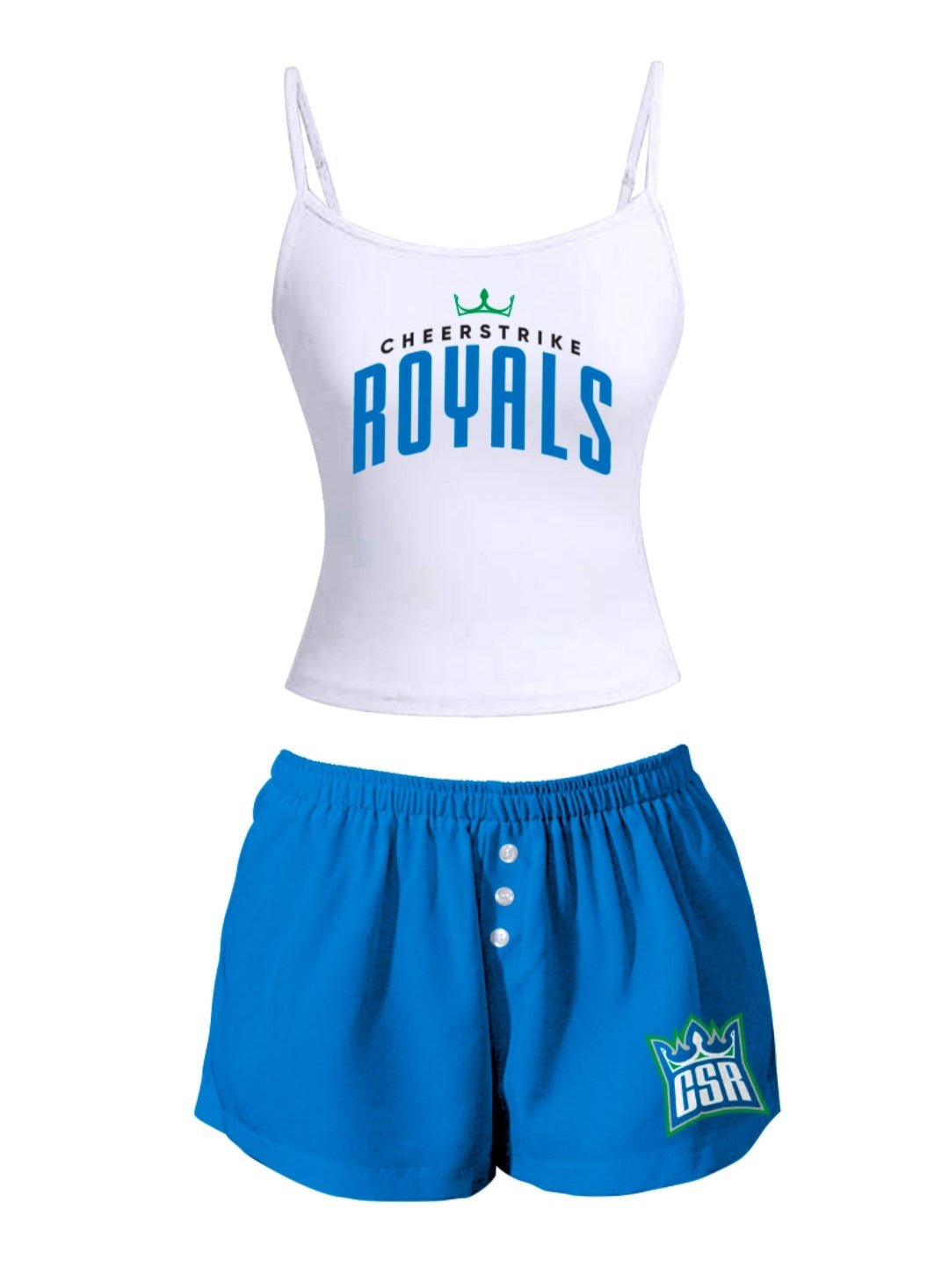 CSR Blue Boxers & Tank Set