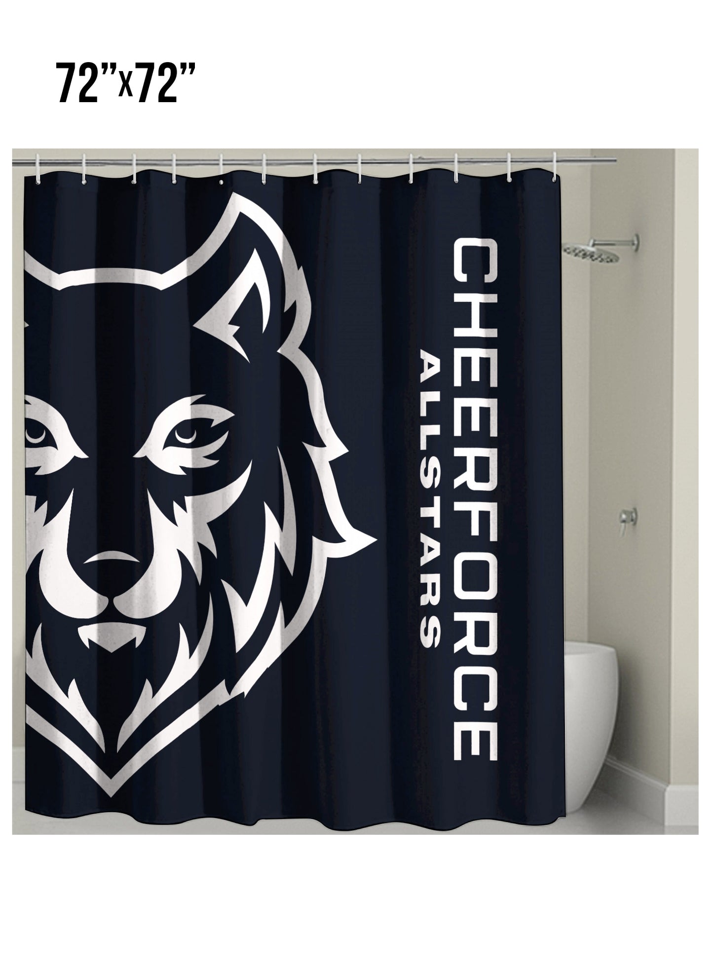 CheerForce Shower Curtain