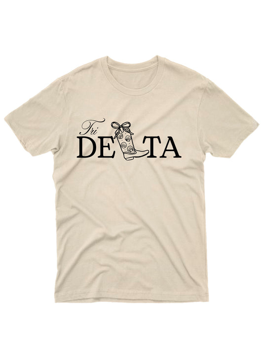 Tri Delta Sand Tee
