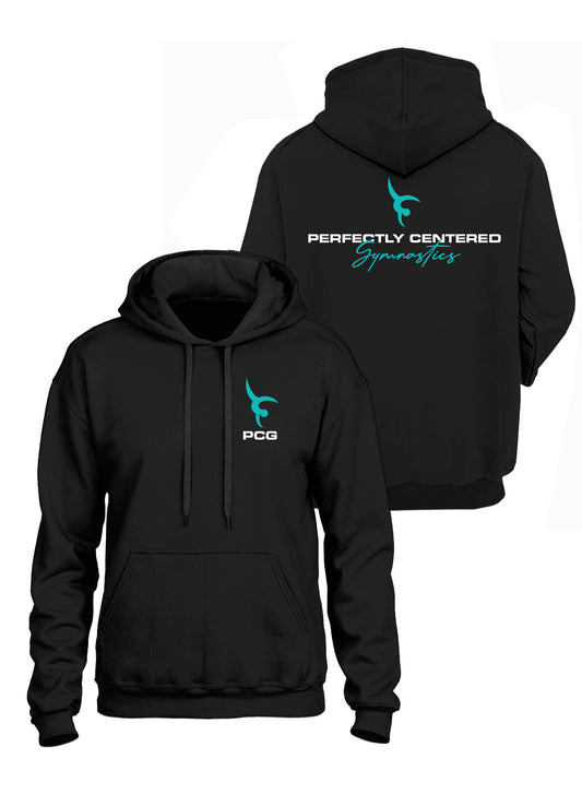 PCG Front & Back Black Hoodie