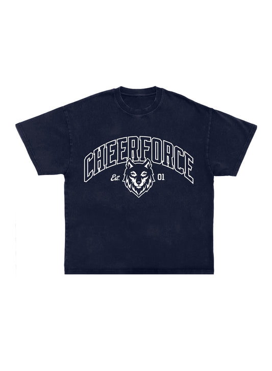 CheerForce Acid Black Oversized Tee