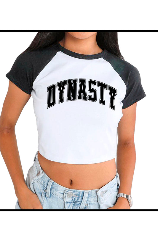 Dynasty Raglan Baby Tee