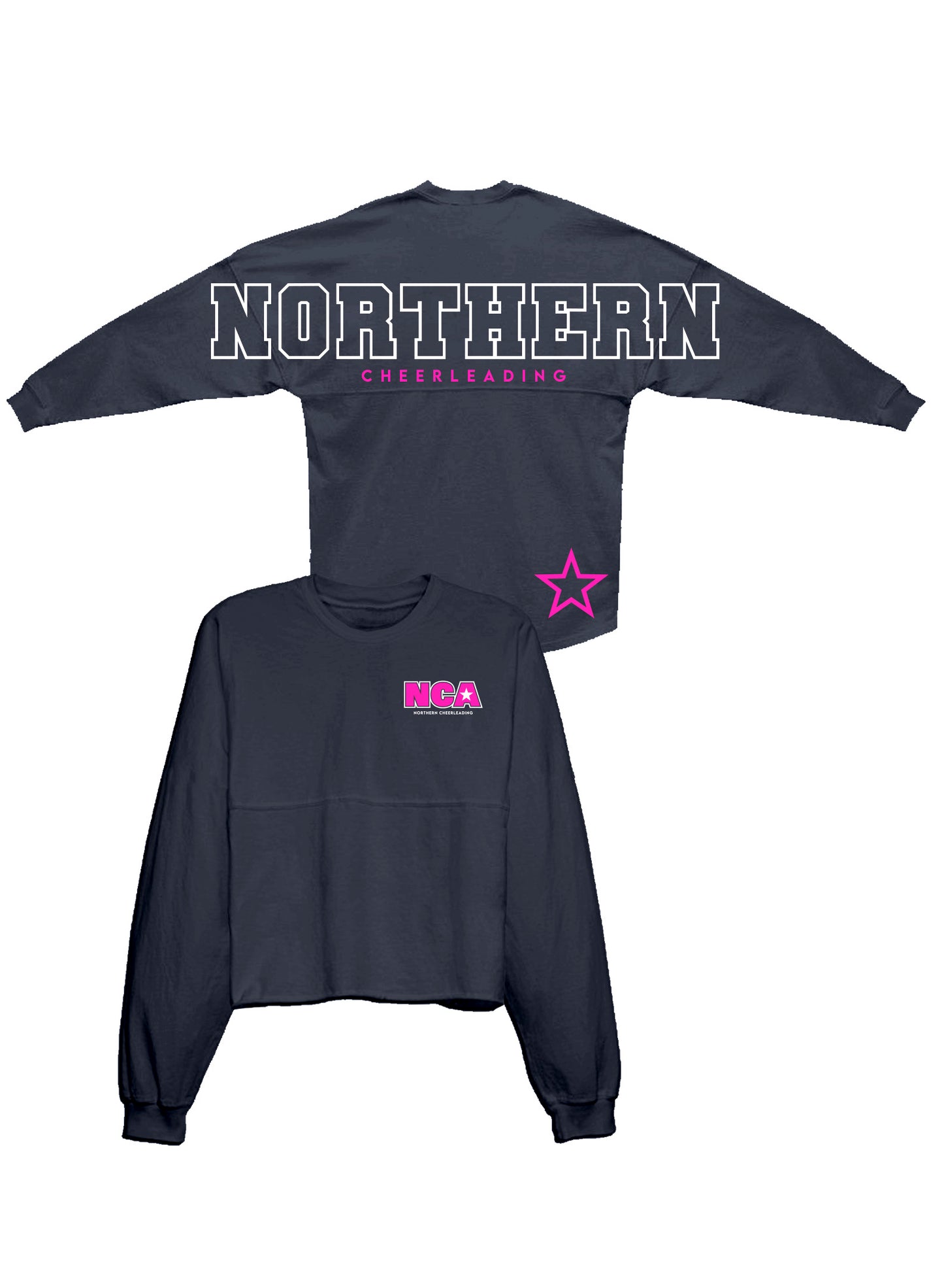 NCA Oversized Black Spirit Jersey