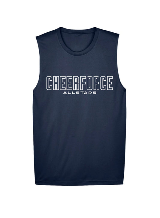 CheerForce Navy Men's Muscle Tank