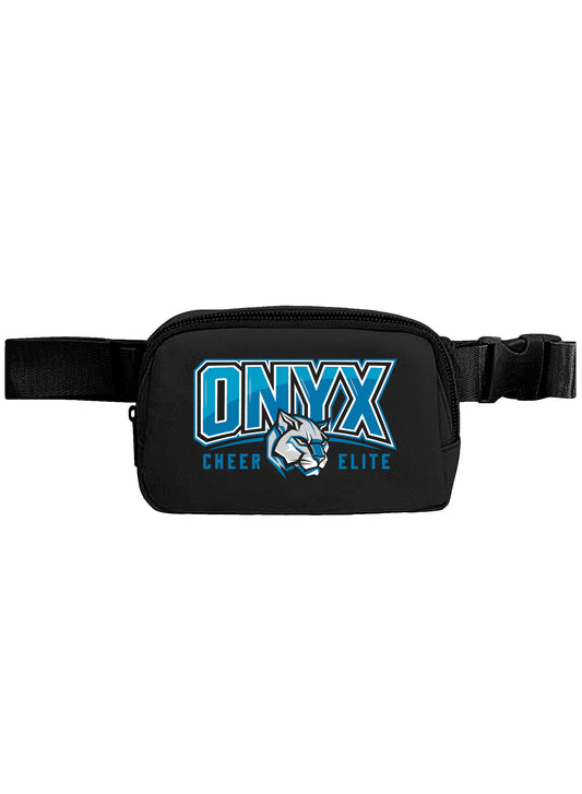 Onyx Black Fanny Pack