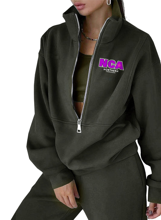 NCA Black 1/2 Zip