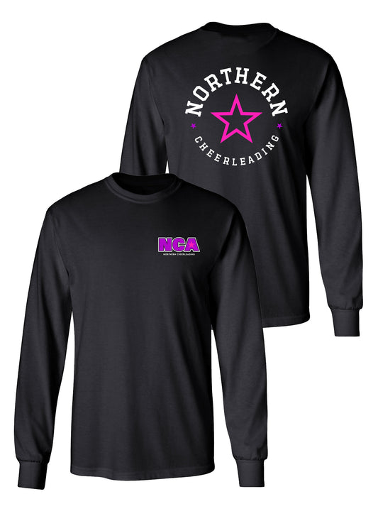 NCA Black Long Sleeve Tee