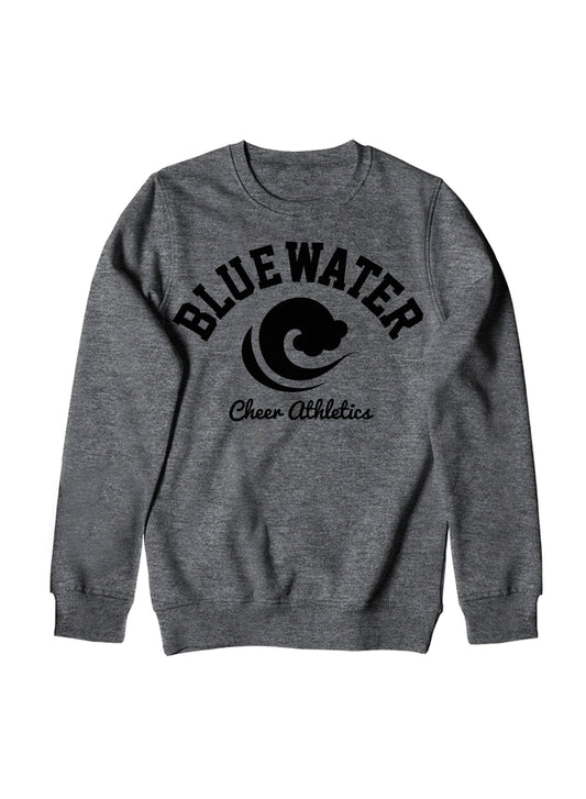 Bluewater Cheer Dark Grey Crewneck