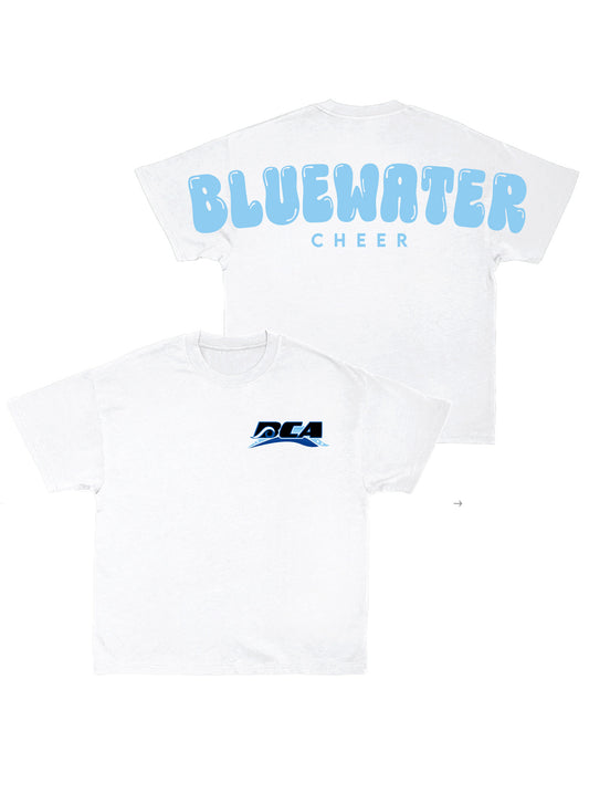 Bluewater Cheer White Oversized Tee