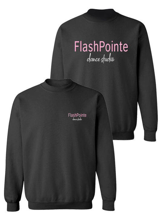 Flashpointe Black Crewneck