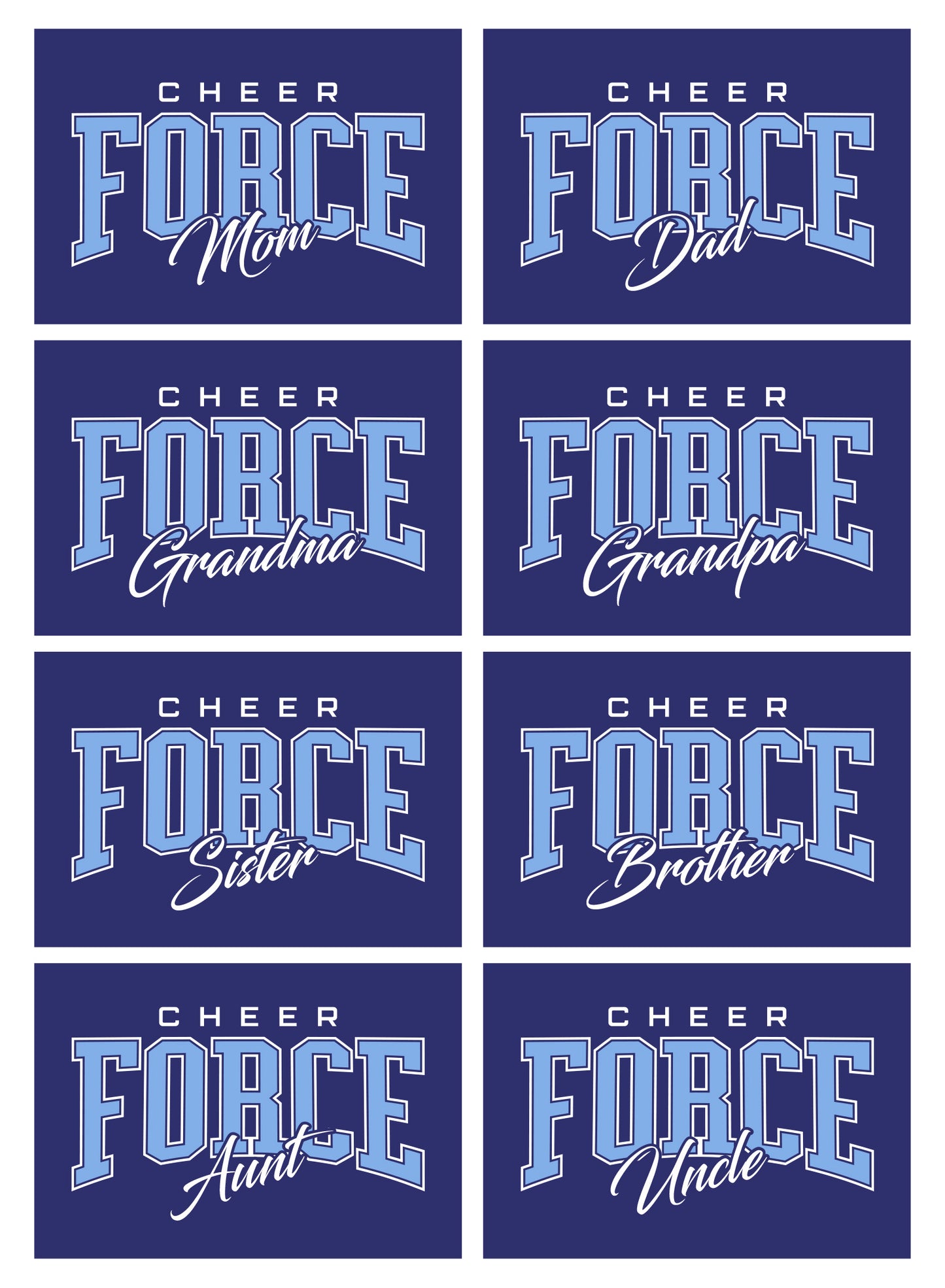 CheerForce CUSTOM NAME Tank