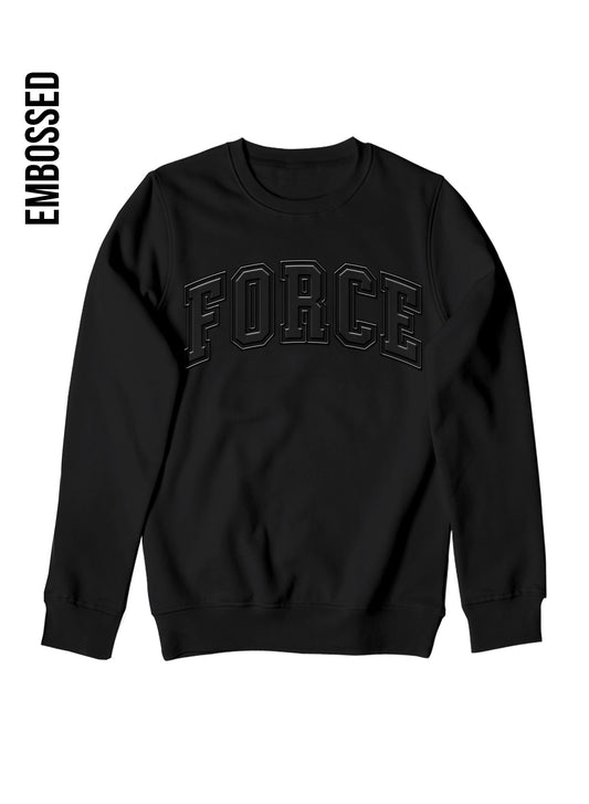 CheerForce Embossed Crewneck