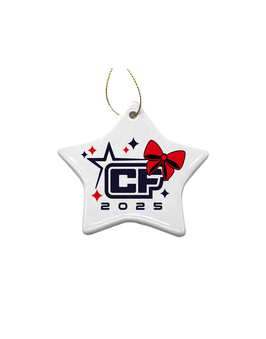 CheerForce Star Ornament