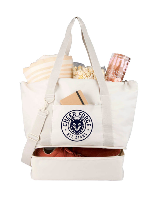 CheerForce Cream Weekender Bag