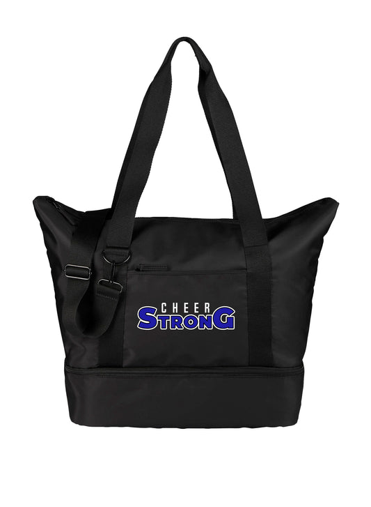 Cheer Strong Black Weekender Bag