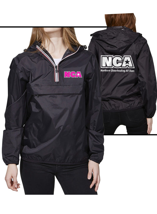 NCA Black Windbreaker