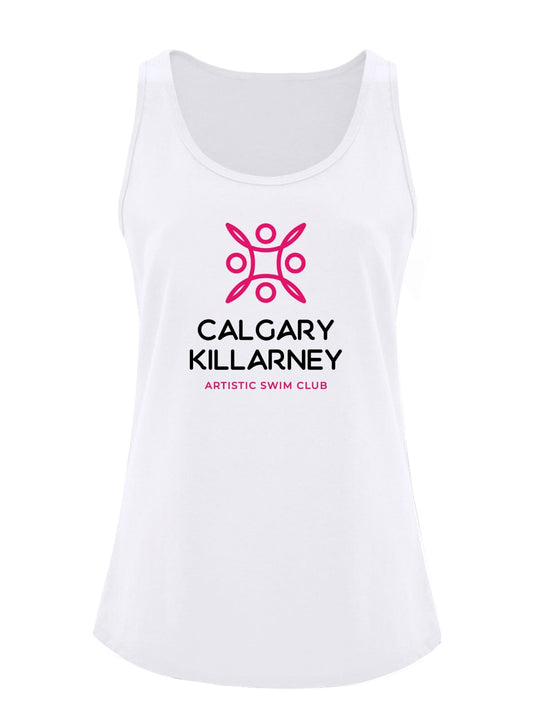 Killarney Swim White Tank