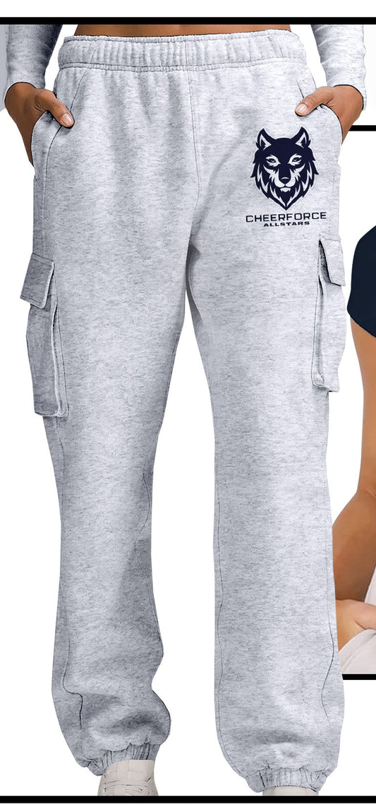 CheerForce Wolf Grey Cargo Pants